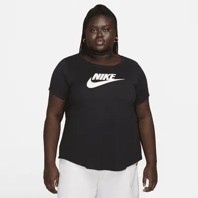 

Футболка Nike Sportswear Essentials, черный/белый