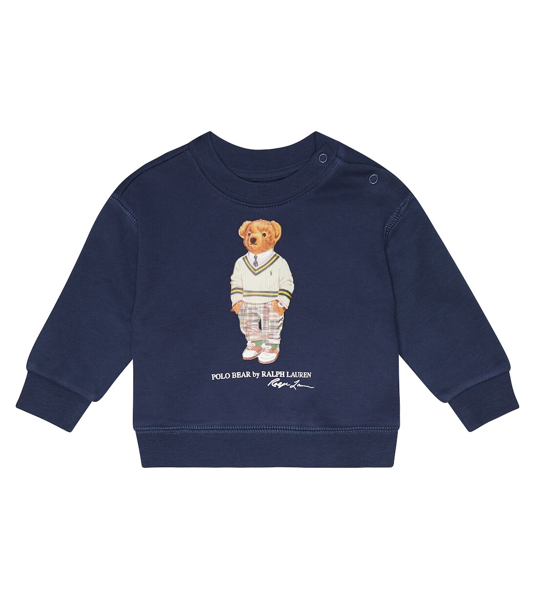 

Толстовка из хлопкового джерси baby polo bear Polo Ralph Lauren Kids, синий