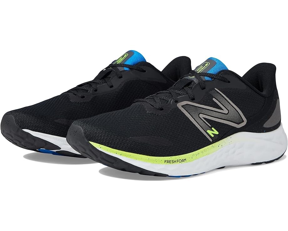 

Кроссовки New Balance Fresh Foam Arishi v4, цвет Black/Pixel Green