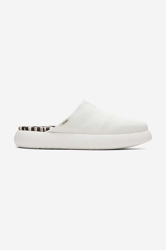 

Холщовые шлепанцы Mallow Mule Alpargata Toms, белый