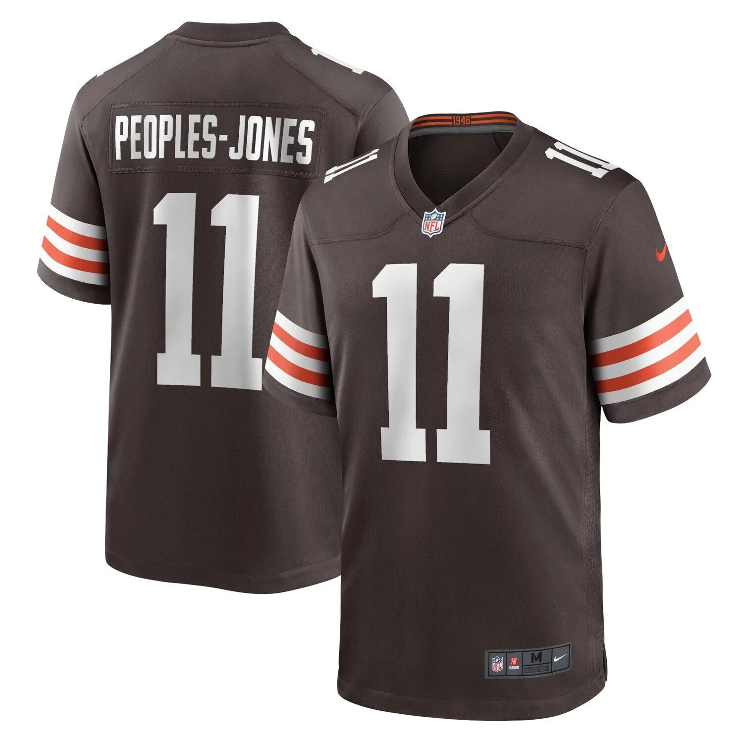 

Мужское джерси для командной игры Donovan Peoples-Jones Brown Cleveland Browns Nike