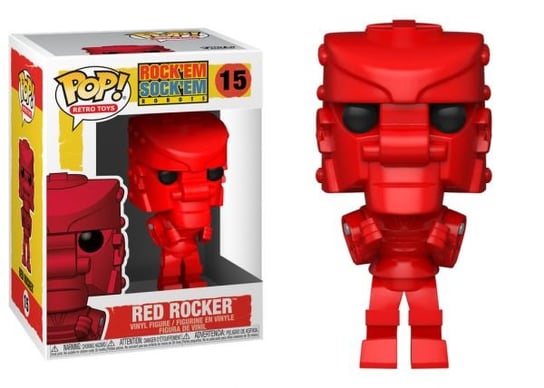 Funko POP! Ретро-игрушки Rockem Sockem Red Rocker Inna marka фигурка funko pop retro toys rockem sockem robots – red rocker 9 5 см