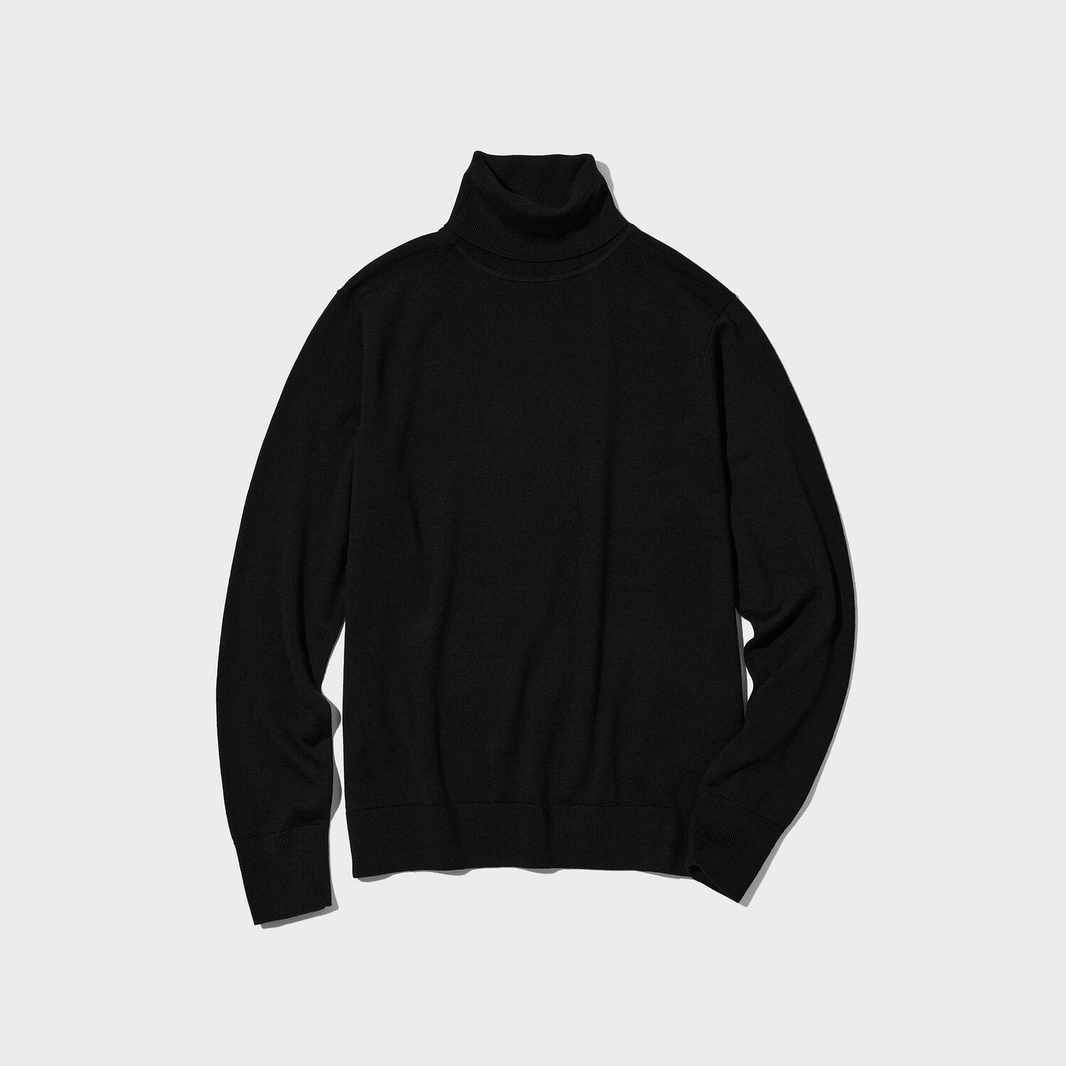 

Джемпер из 100% тонкого мериноса UNIQLO, черный