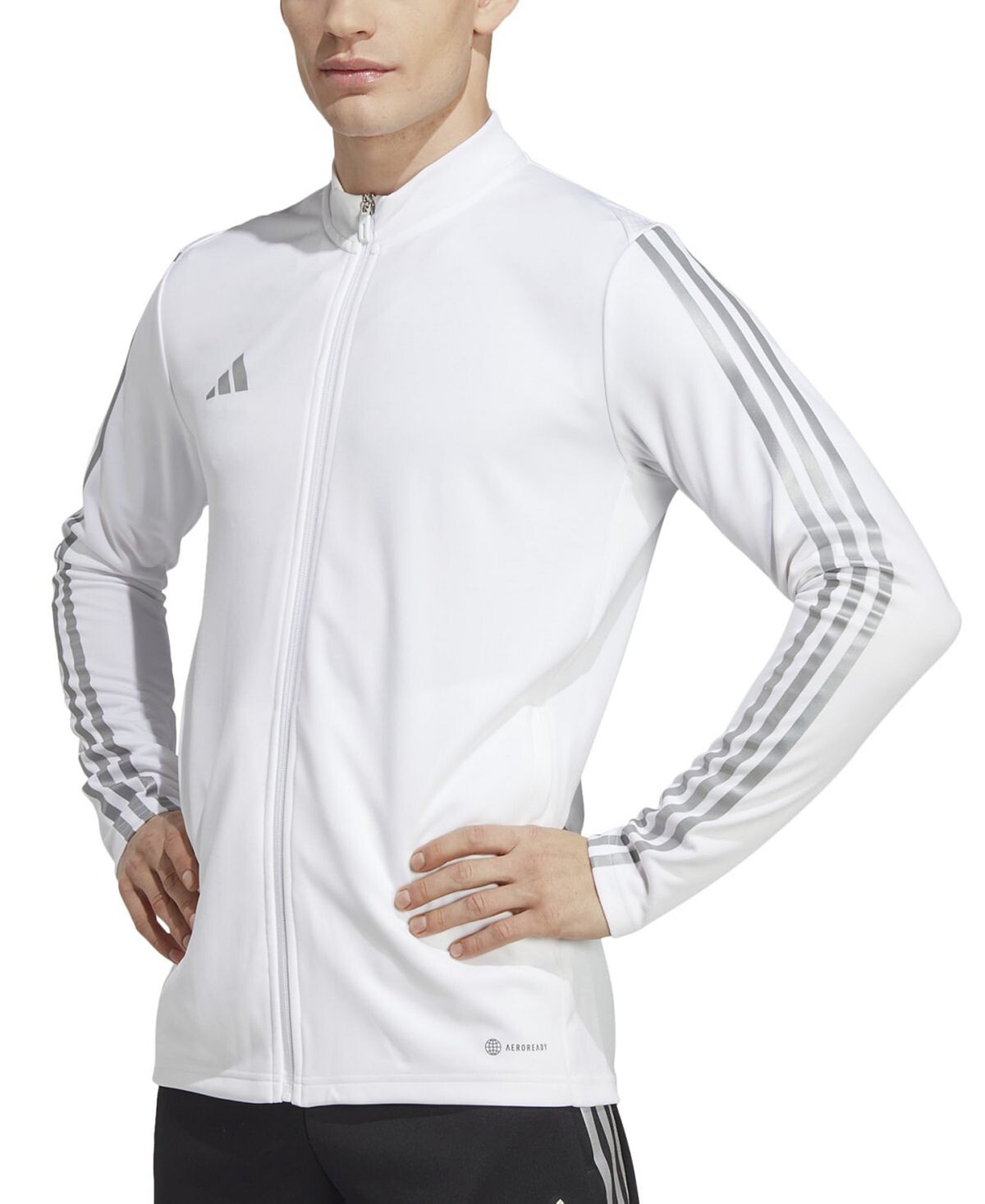 

Мужская спортивная куртка Tiro 23 со светоотражающей молнией спереди adidas