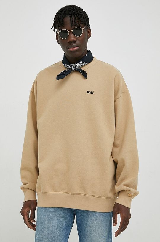 

Хлопковая толстовка x Gold Tab Levi's, бежевый