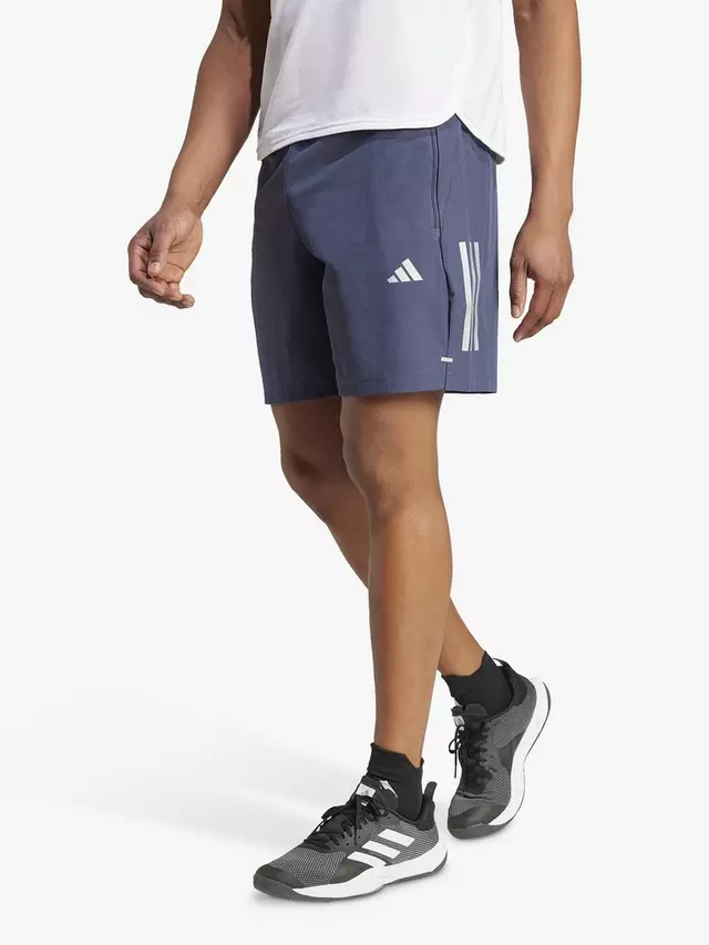 

Шорты adidas Gym+ Training 3-Stripes Woven, цвет shadow navy
