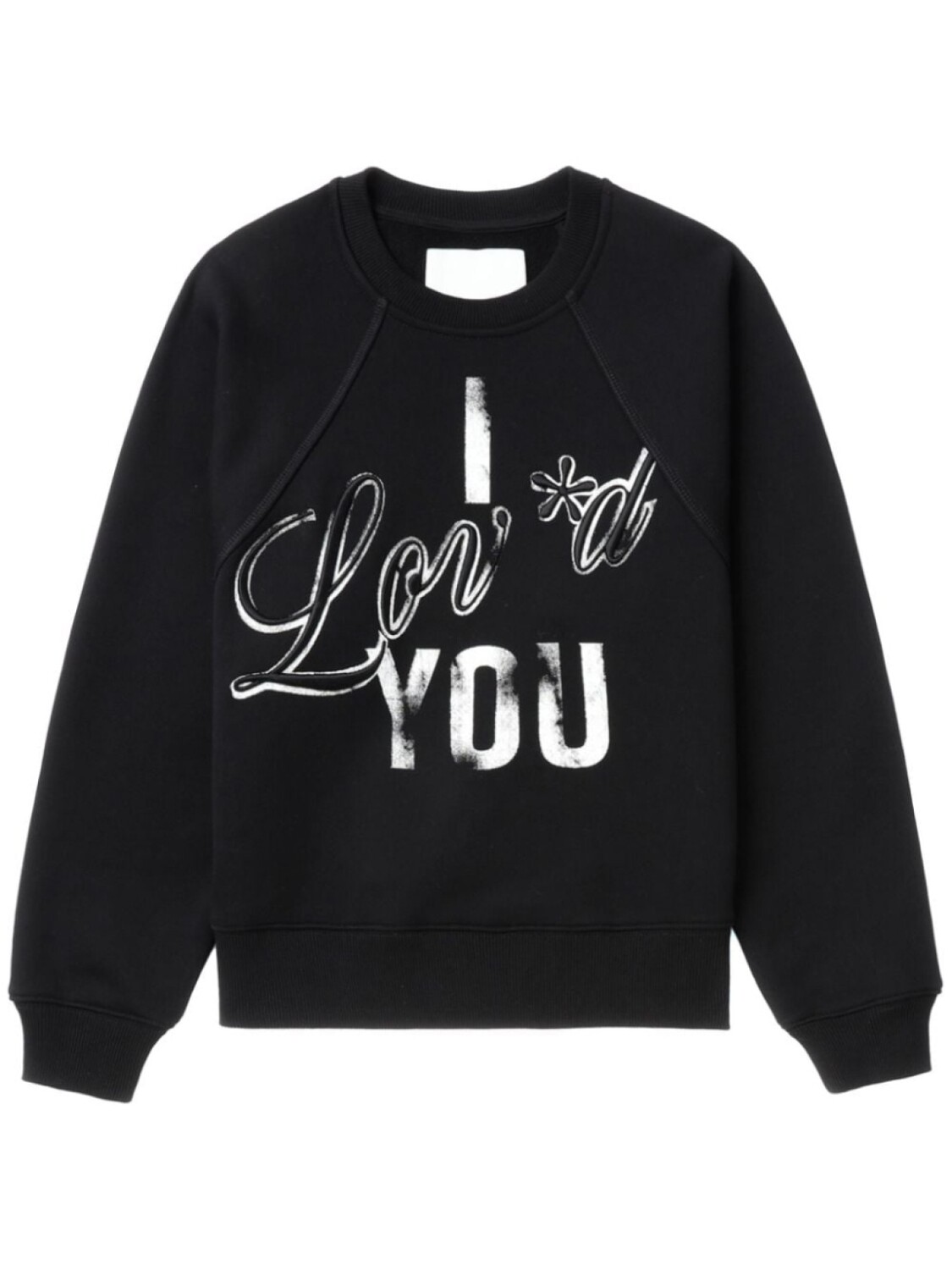 

3.1 Филлип Лим свитшот I Lov'd You 3.1 Phillip Lim, черный