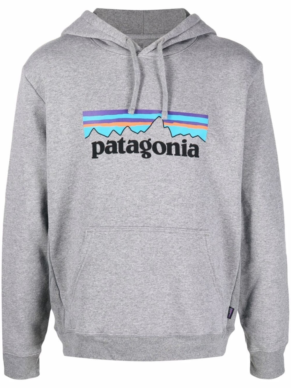 

Худи с логотипом Patagonia, серый