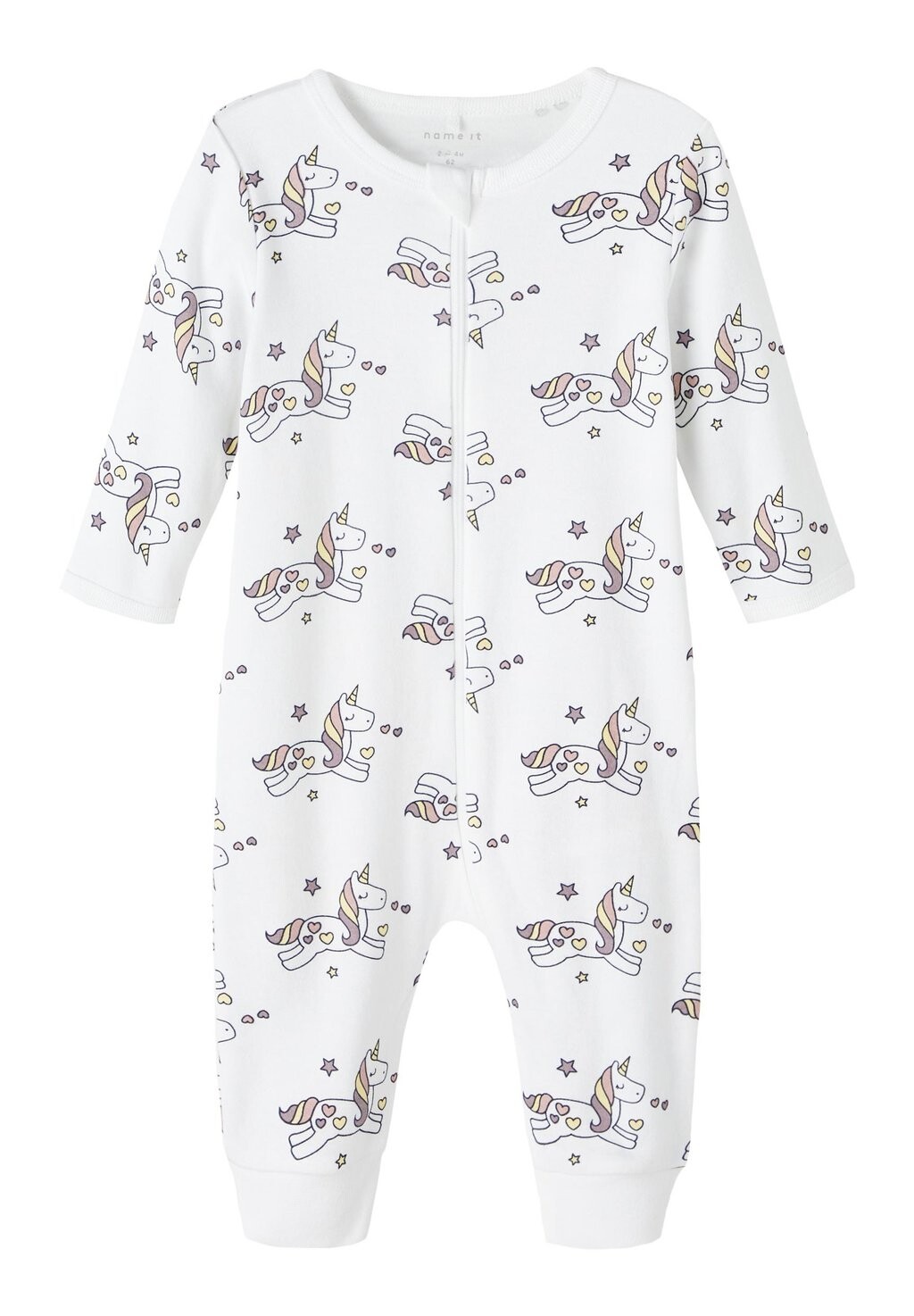 

Пижама Nbfnightsuit Zip Unicorn Name it, цвет bright white