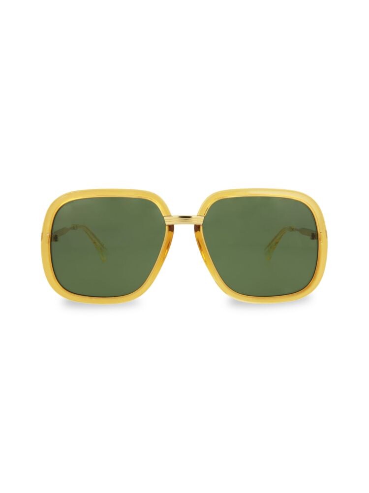 

Солнцезащитные очки-авиаторы 60MM Gucci, цвет Yellow Gold