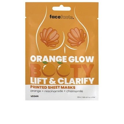 

Маски для лифтинга и осветления ягодиц Orange Glow 25 мл Face Facts