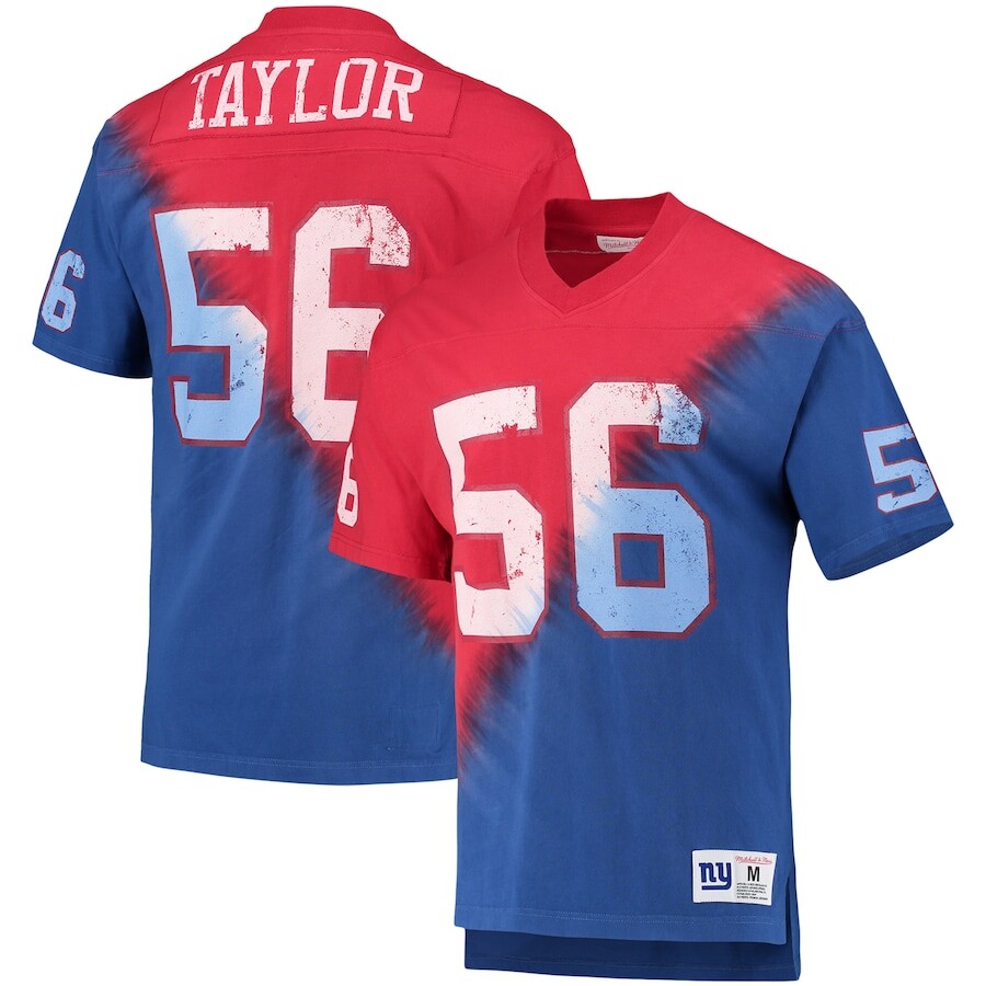 

Футболка с именем и номером Mitchell & Ness New York Giants, красный