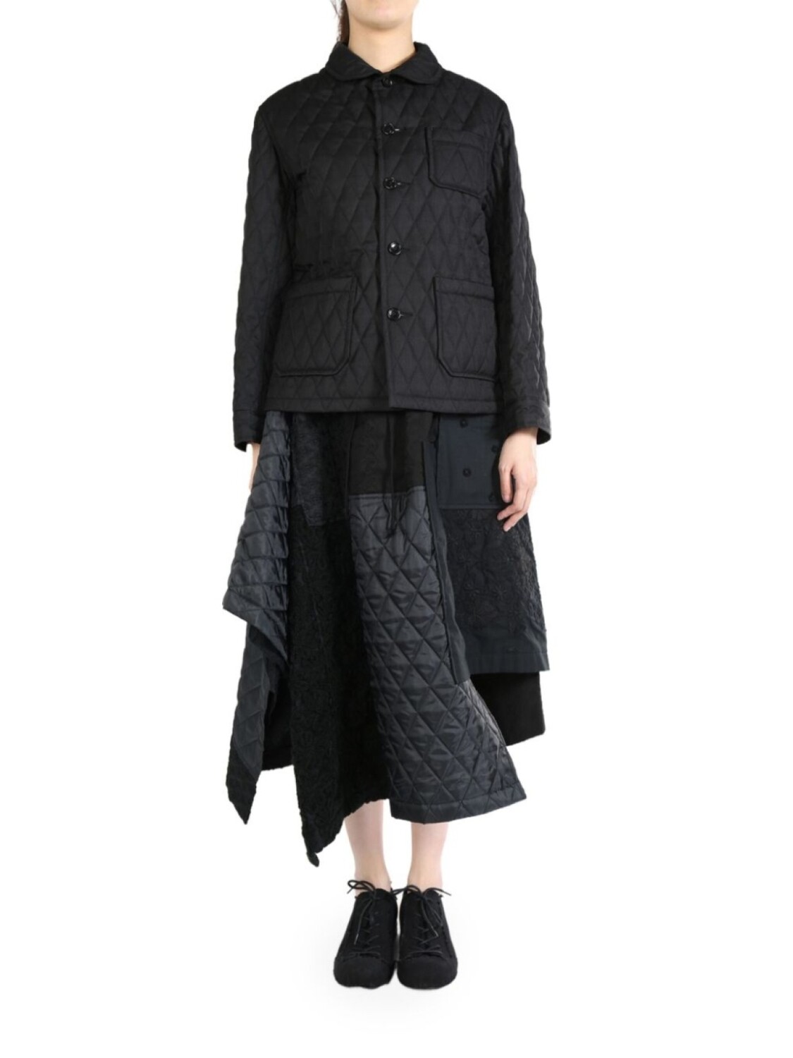 

Стеганая куртка Comme des Garçons TAO, черный