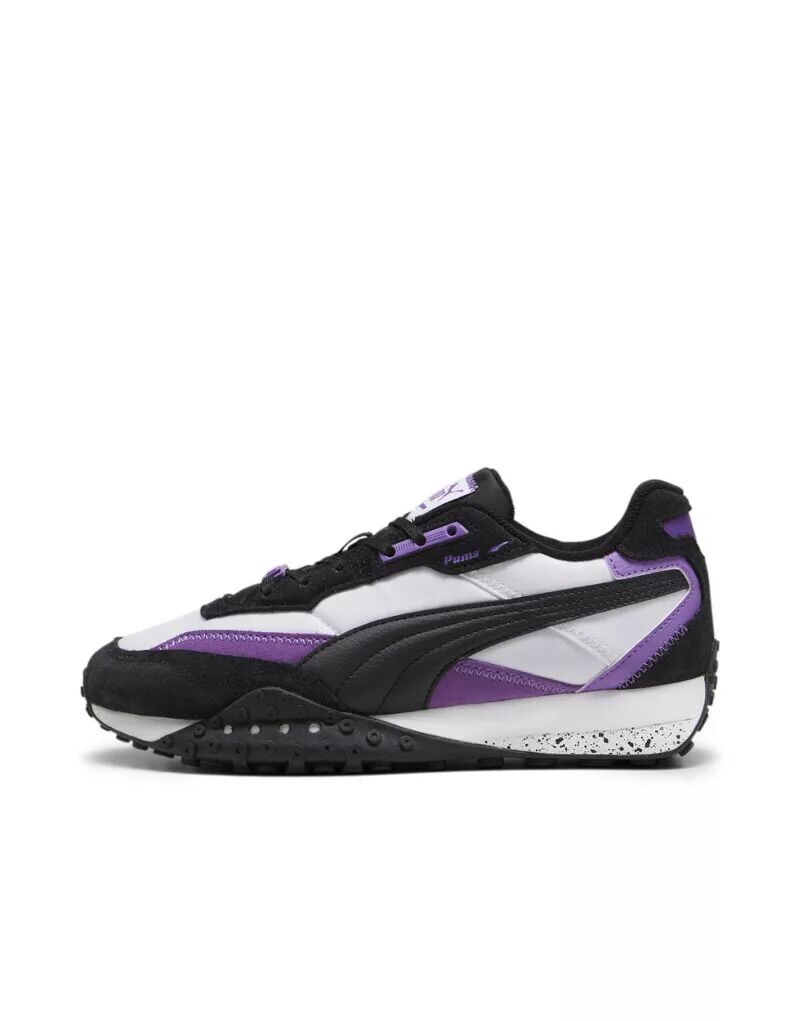 

Кроссовки для райдеров Puma Blktop фиолетового, белого и черного цвета