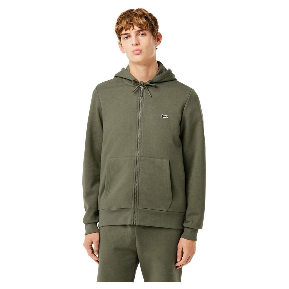 Толстовка Lacoste SH9626 Full Zip, зеленый