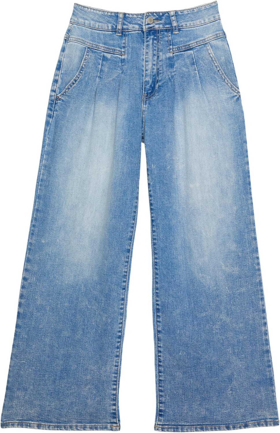 

Джинсы High-Waisted Wide Leg Jeans in Denim (Big Kids) HABITUAL girl, цвет Denim