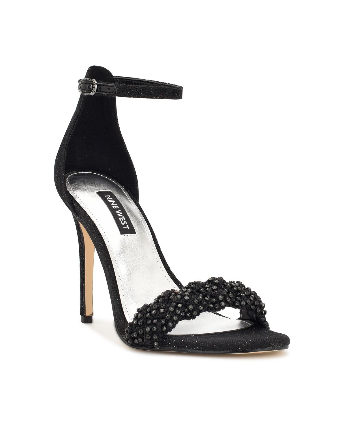 

Женские модельные босоножки на каблуке с украшением Morelov Nine West