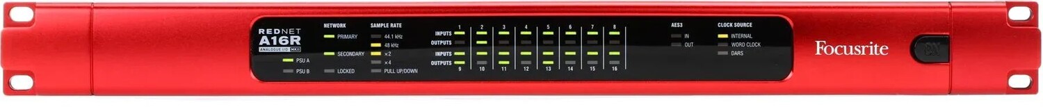 

Аудиоинтерфейс Dante Focusrite RedNet A16R MkII 16x16
