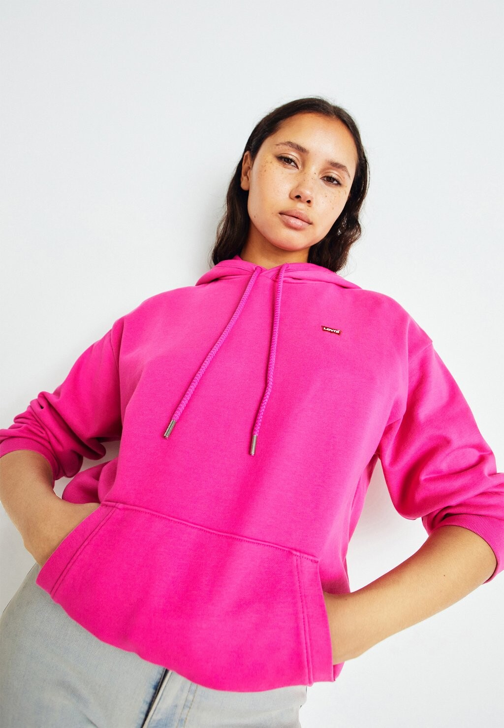 

Толстовка Standard Hoodie Levi's, цвет rose violet