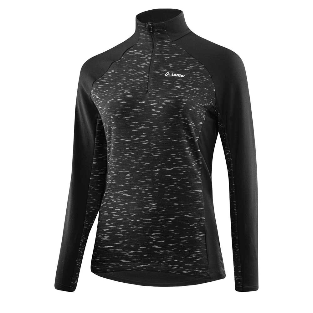 

Базовый слой Loeffler Starlit Transtex Long, черный