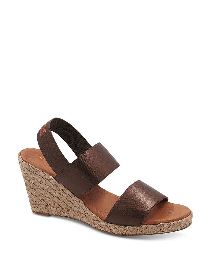 

Женские сандалии Allison Slingback Espadrille на танкетке Andre Assous