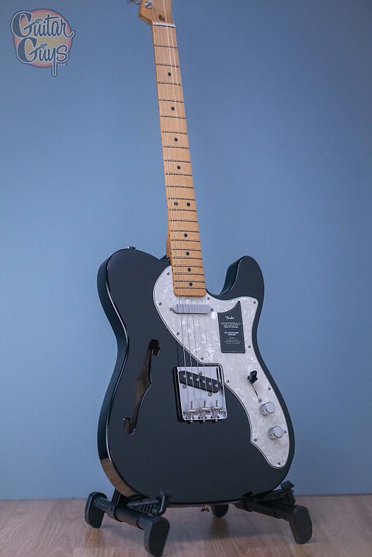 Электрогитара Fender Vintera II '60s Telecaster Thinline Black цена и фото