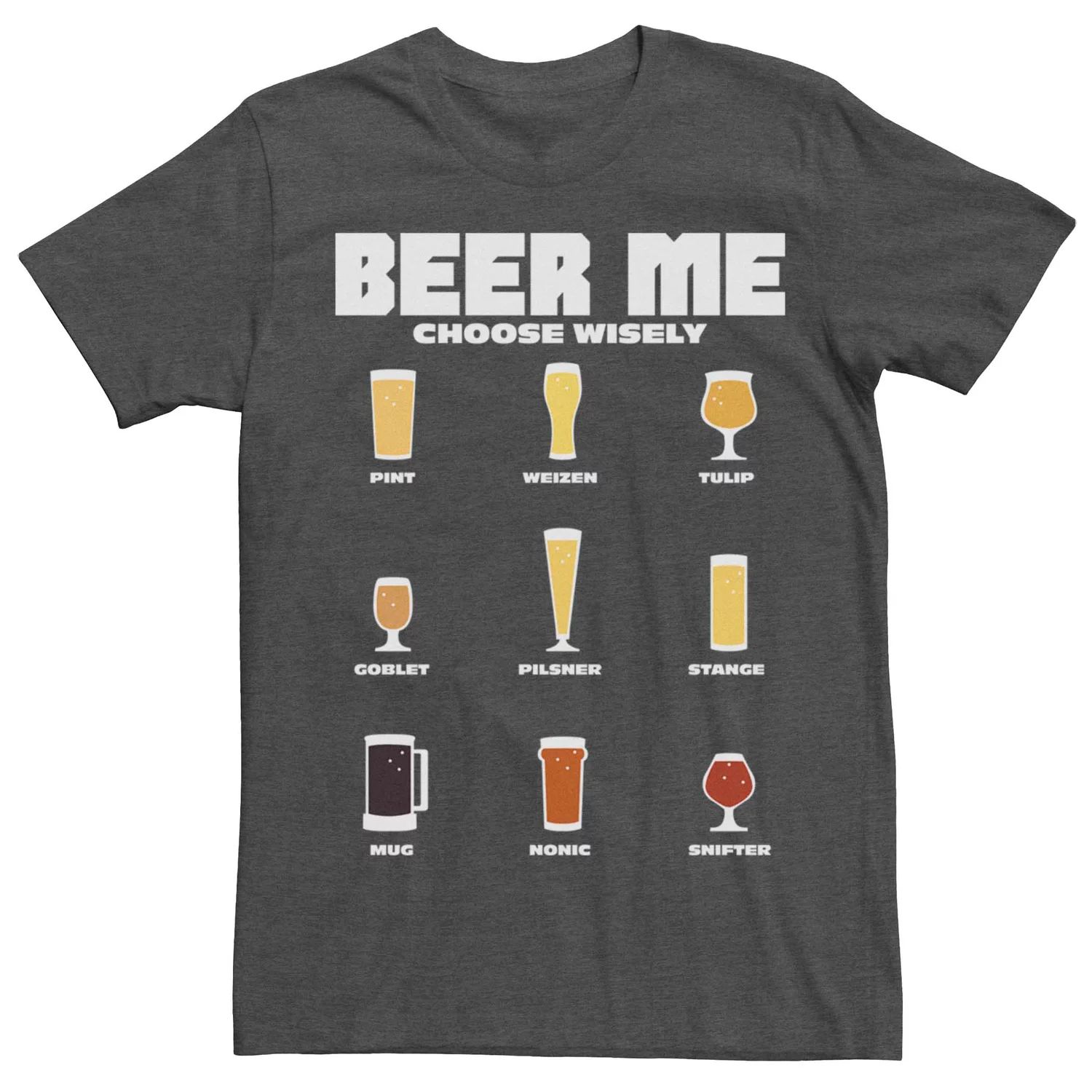 Мужская футболка с рисунком Beer Choices Licensed Character