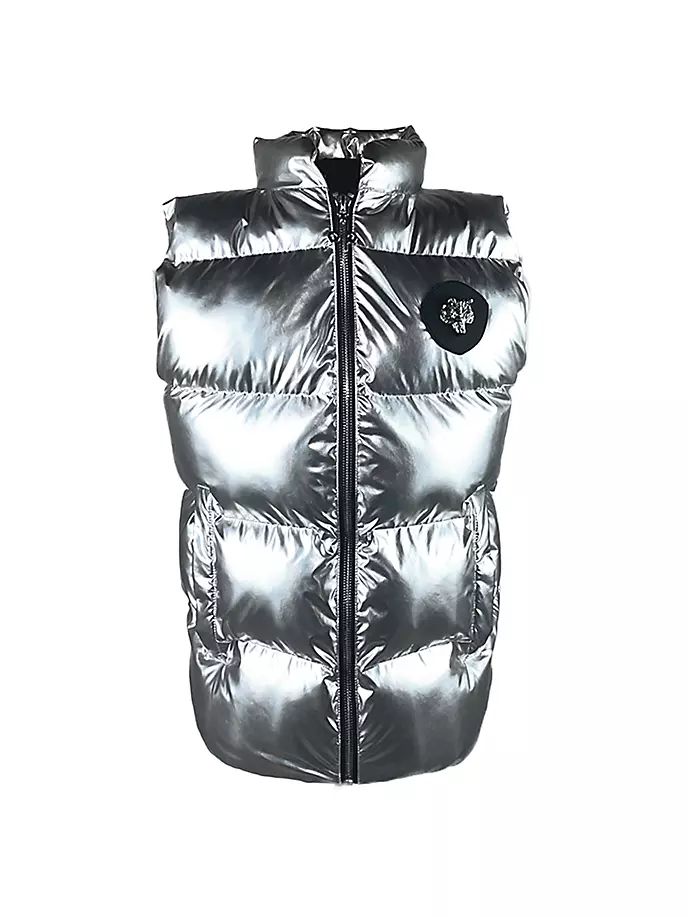 

Переливающийся пуховик Woodpecker, цвет silver