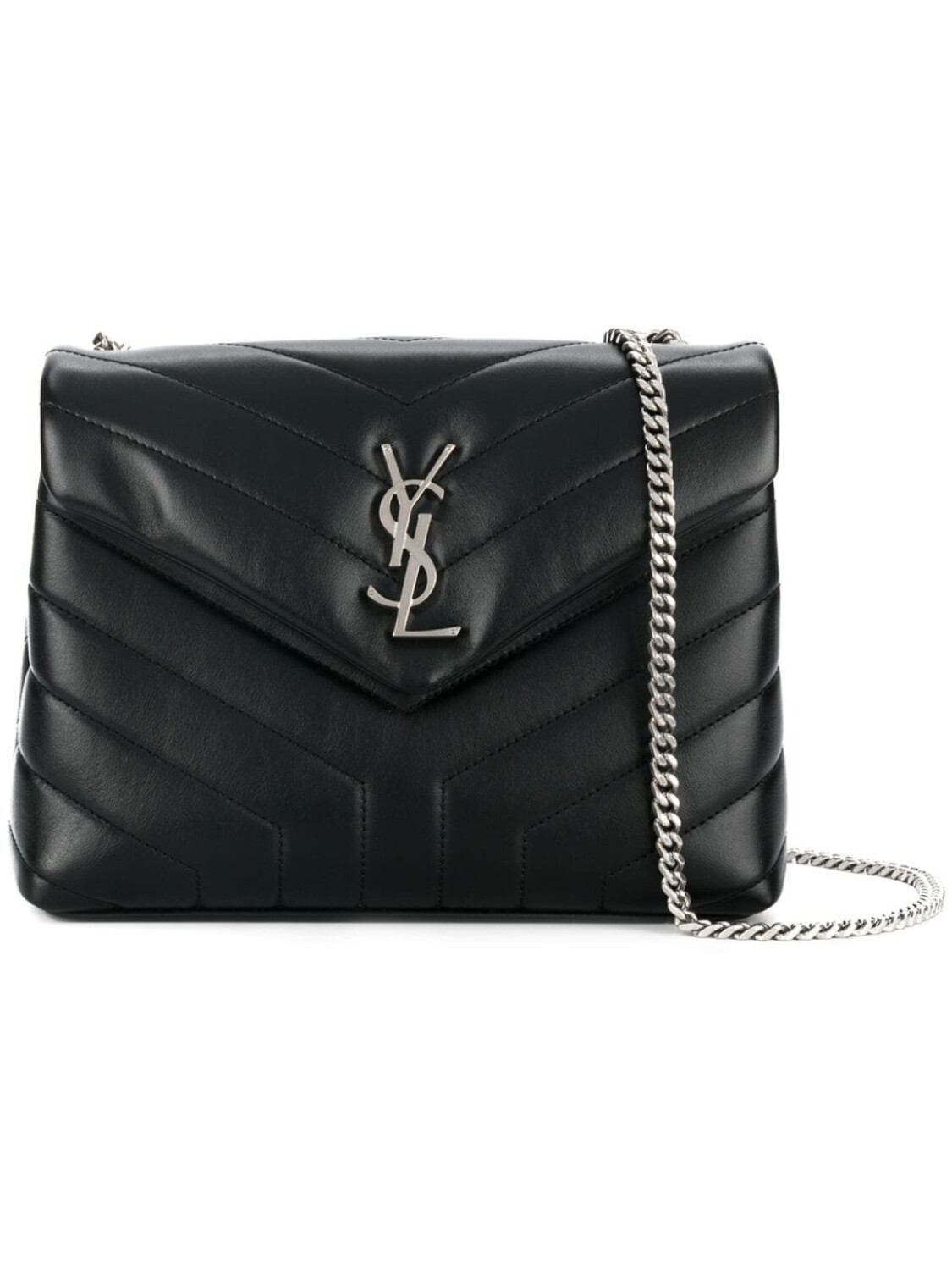 

Saint Laurent маленькая сумка на плечо Loulou, черный