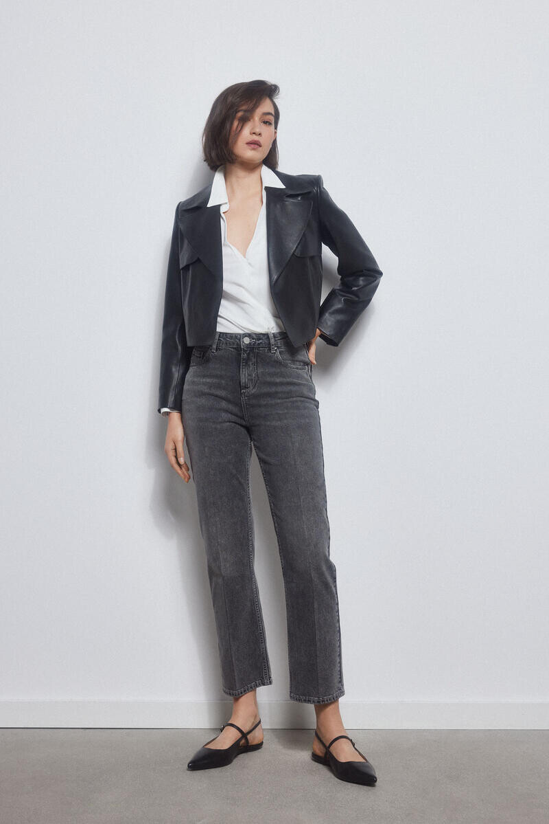 

Джинсы прямого кроя Pedro del Hierro, серый