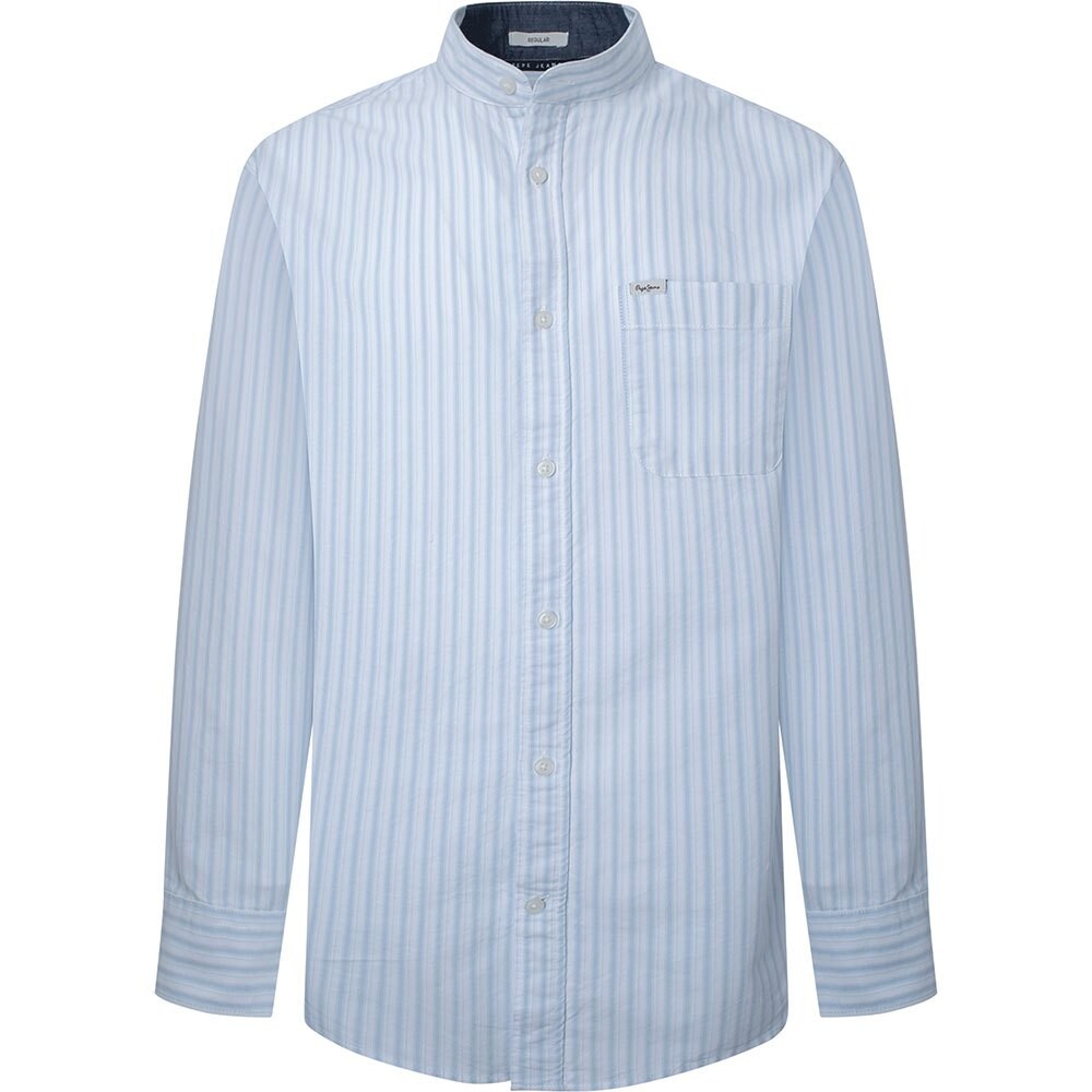 

Рубашка с длинным рукавом Pepe Jeans Leyton, синий