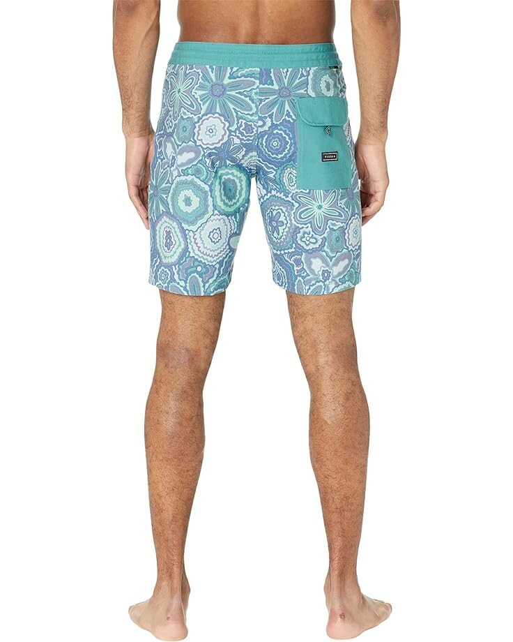 

Шорты для плавания VISSLA Squiggy 18.5" Boardshorts, цвет Jade