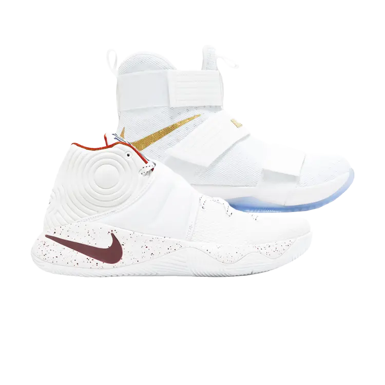 

Кроссовки Nike Kyrie x LeBron Four Wins 'Game 6: Unbroken', разноцветный