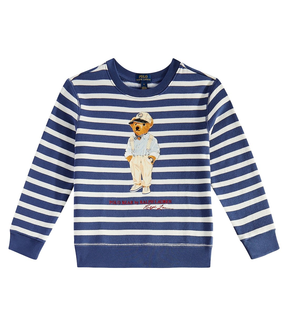 

Толстовка Polo Bear из смесового хлопка Polo Ralph Lauren, синий