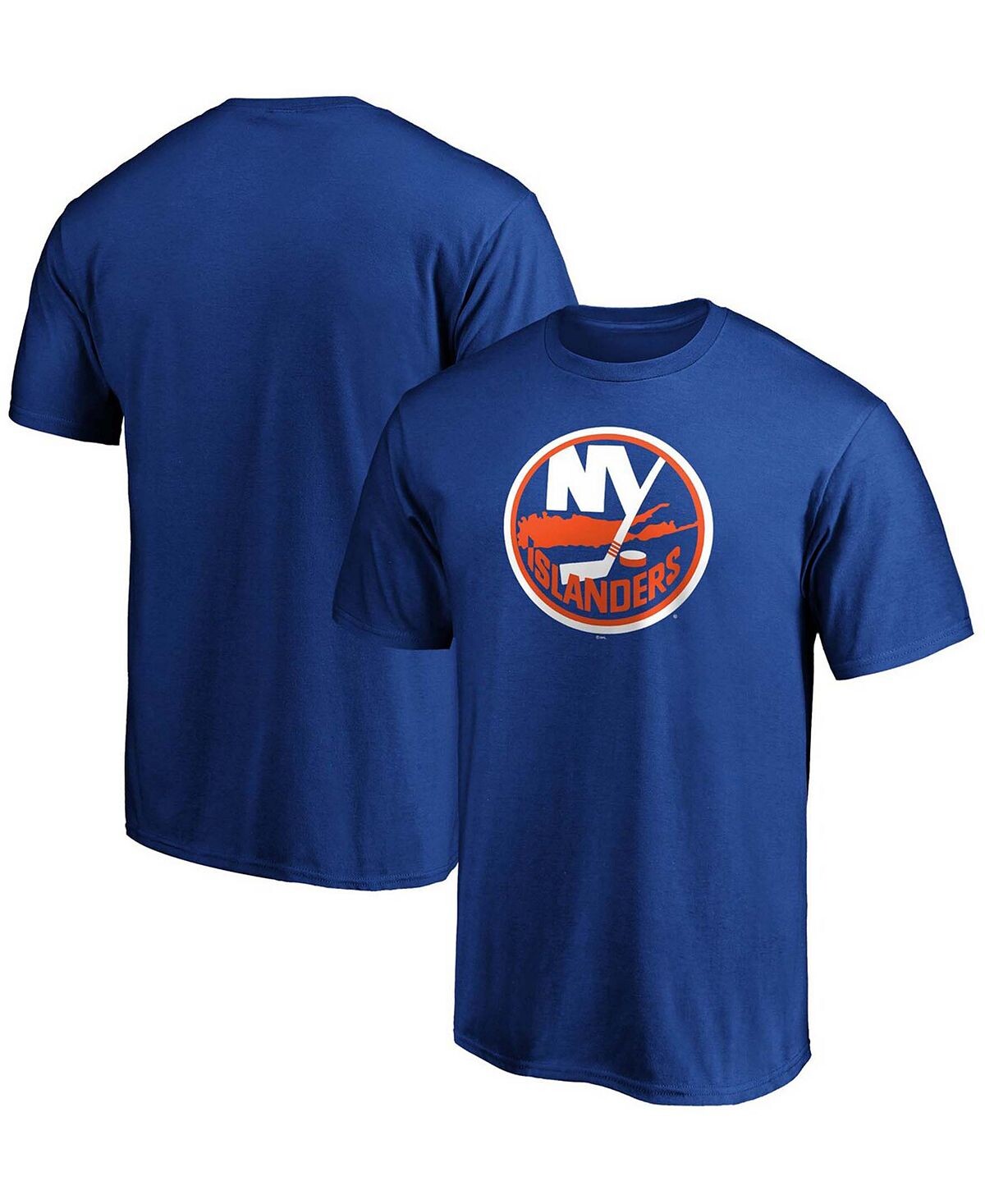 

Мужская футболка с основным логотипом Royal New York Islanders Team Fanatics