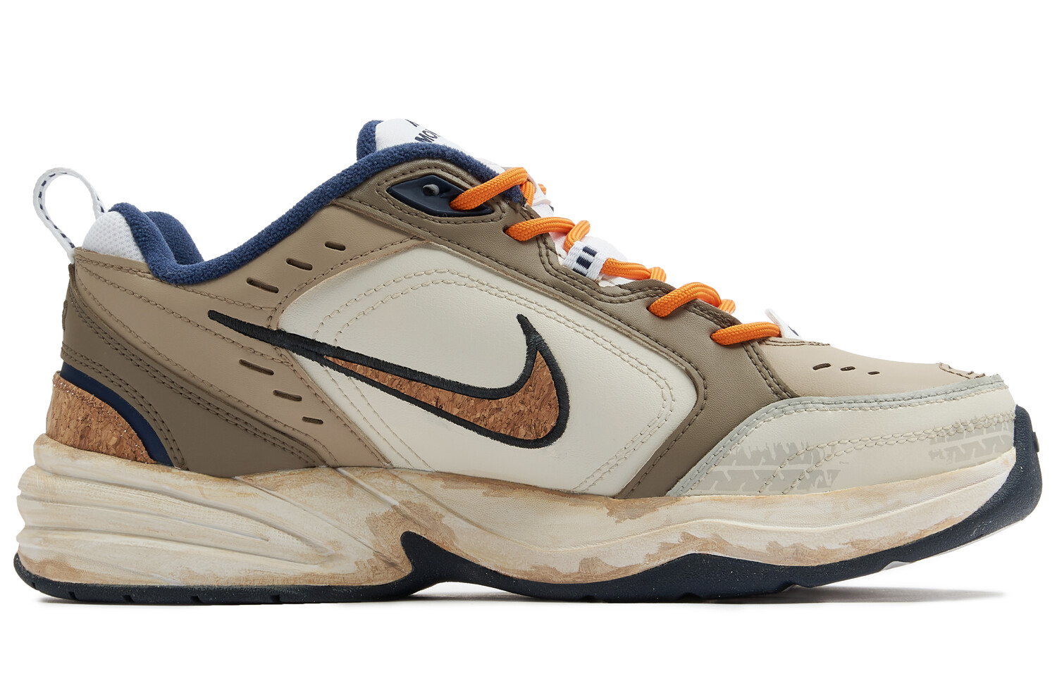 

Массивные кроссовки Nike Air Monarch 4 унисекс, Beige/White/Brown