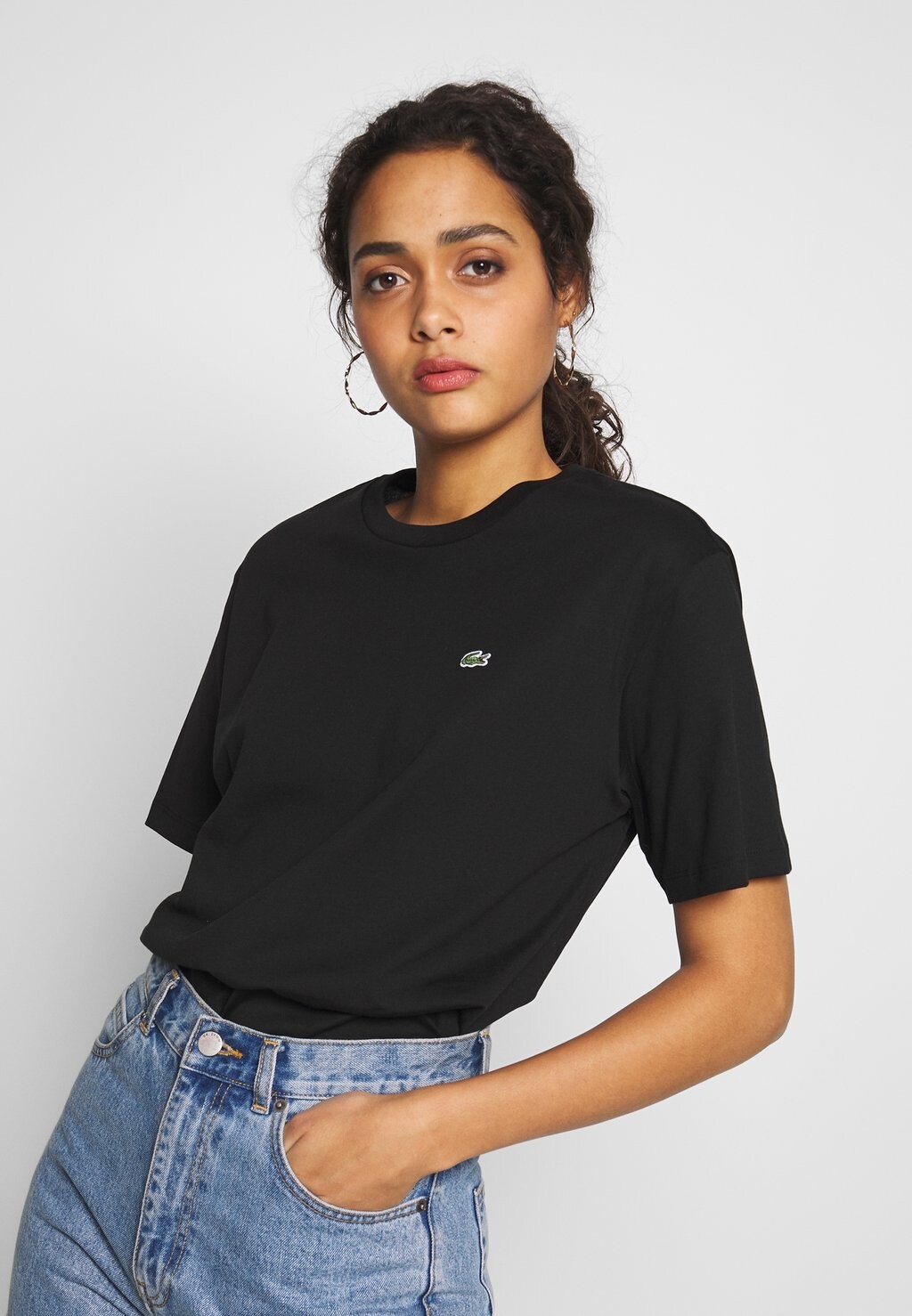

Базовая футболка Lacoste, черный