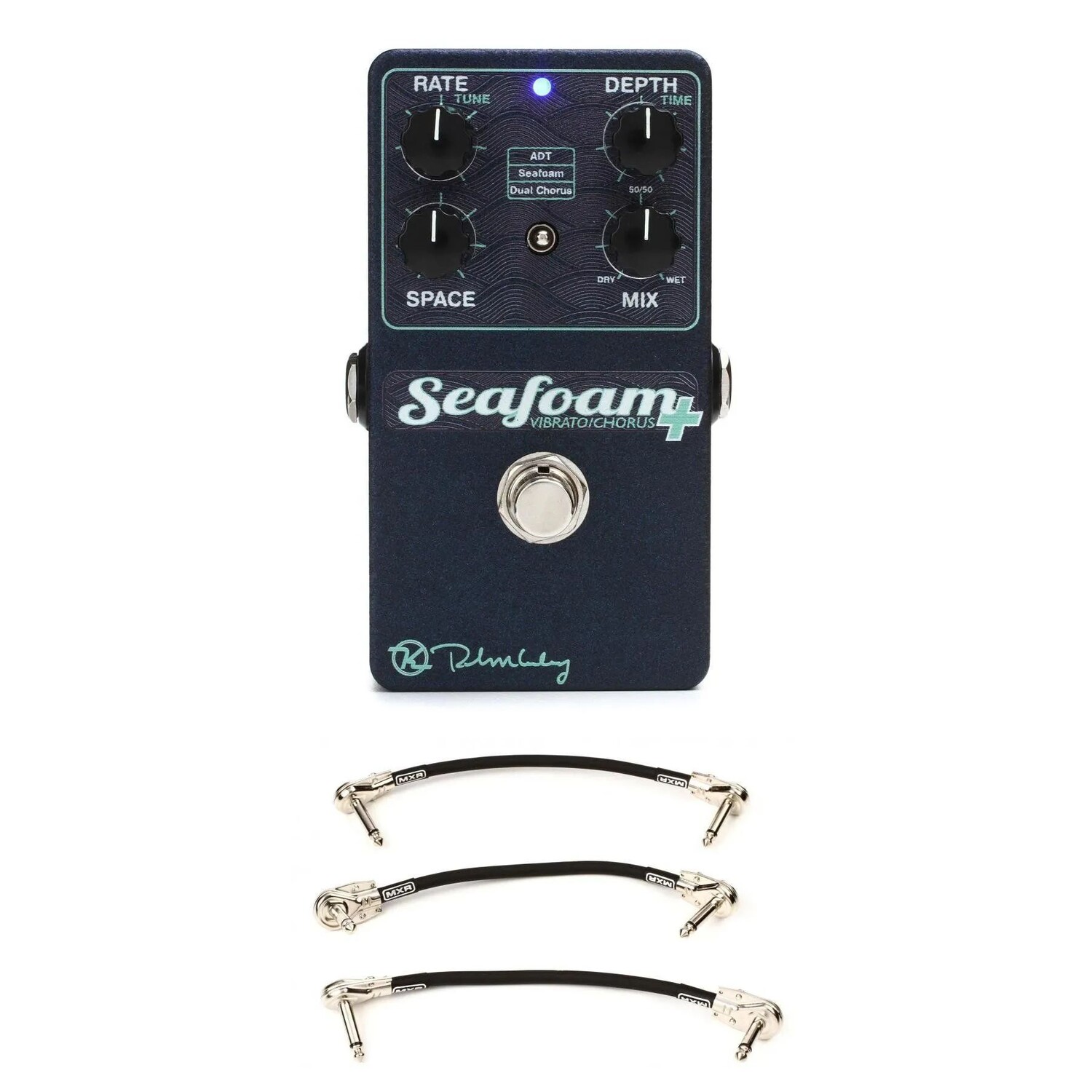

Педаль Keeley Seafoam Plus Chorus с 3 патч-кабелями