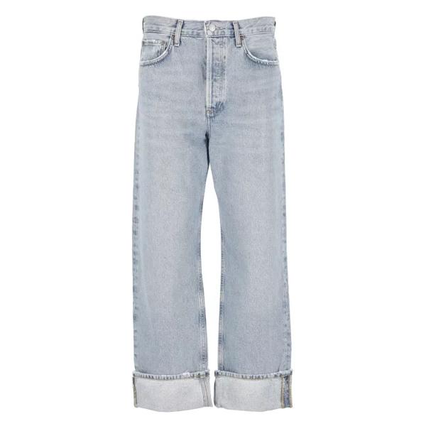 

Джинсы fran low jeans Agolde, синий