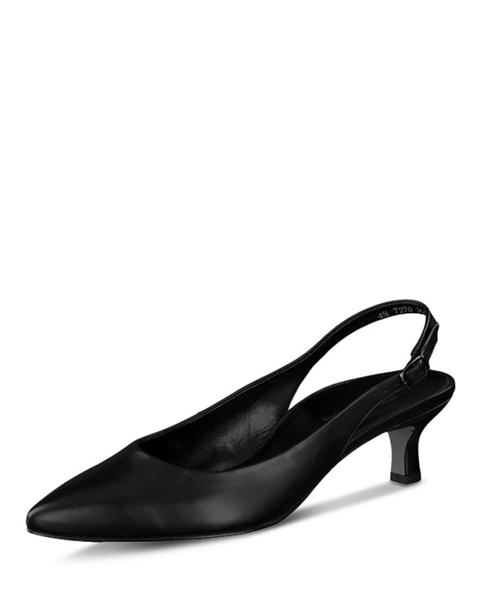 Женские туфли-лодочки Rio с острым носком на каблуке-рюмочке с ремешком на пятке Paul Green