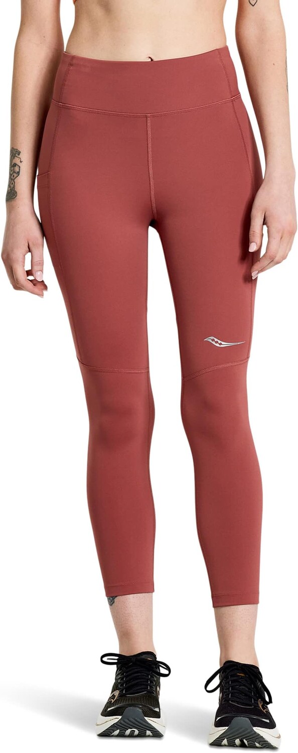 

Брюки Fortify Crop Saucony, цвет Apple Butter