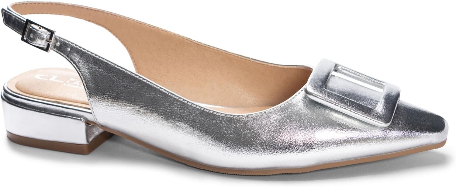 

Балетки Sweetie Metal CL By Laundry, цвет Silver