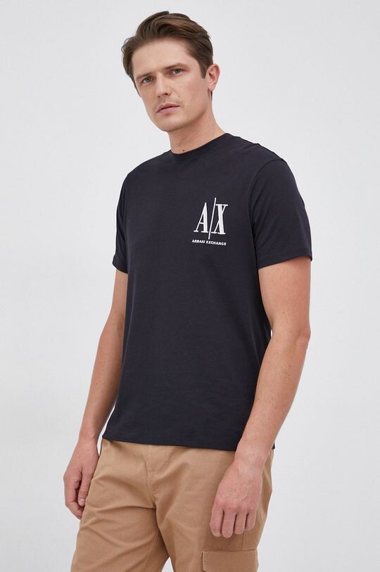 

Футболка Armani Exchange, темно-синий