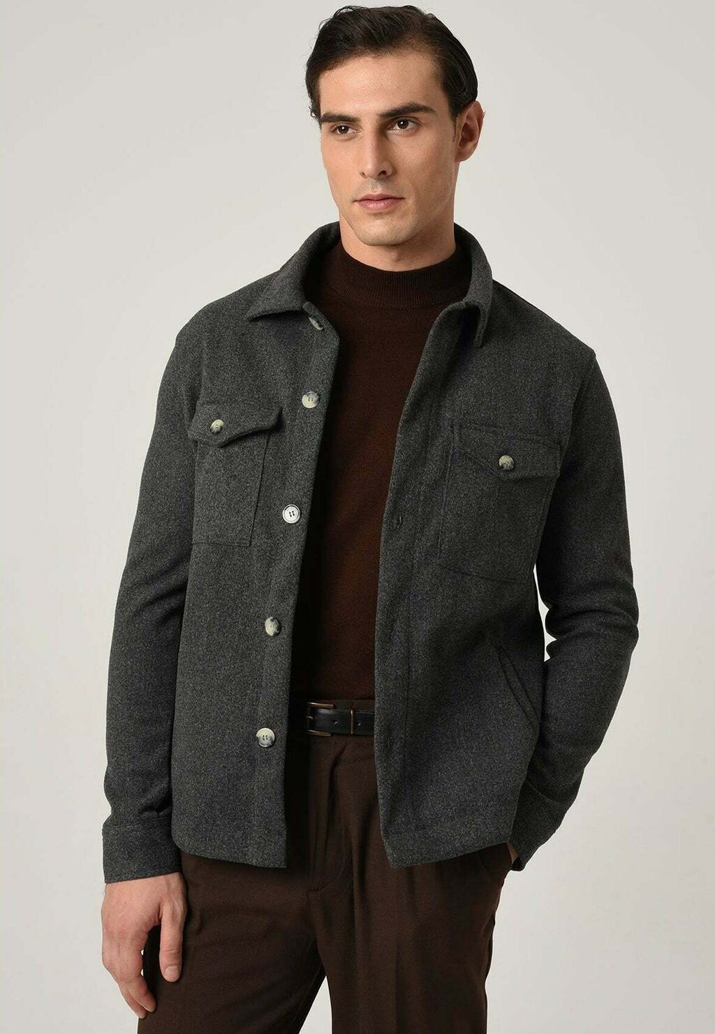 

Рубашка REGULAR FIT With Antioch, цвет grey