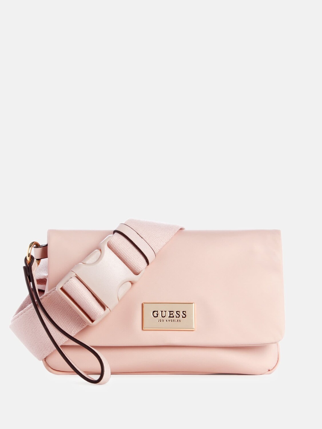 

Миниатюрная поясная сумка из нейлона Pearlman Guess Factory, цвет Rose Pink