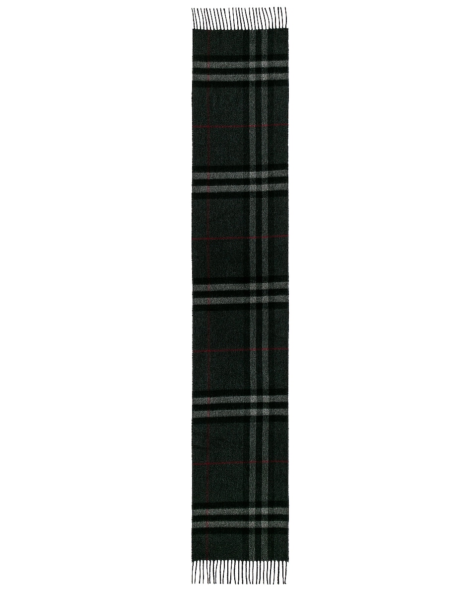 Шарф Burberry Giant Check, цвет Charcoal шарф burberry check wool кремовый