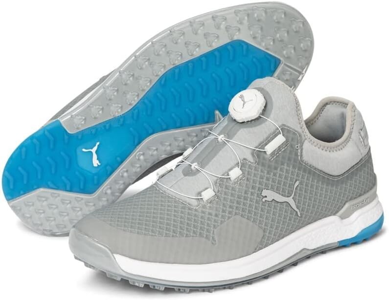 Кроссовки Proadapt Alphacat Disc Golf Shoes PUMA, цвет High-Rise/Puma Silver/Ibiza Blue кроссовки puma proadapt alphacat disc golf shoes цвет puma black puma silver quiet shade