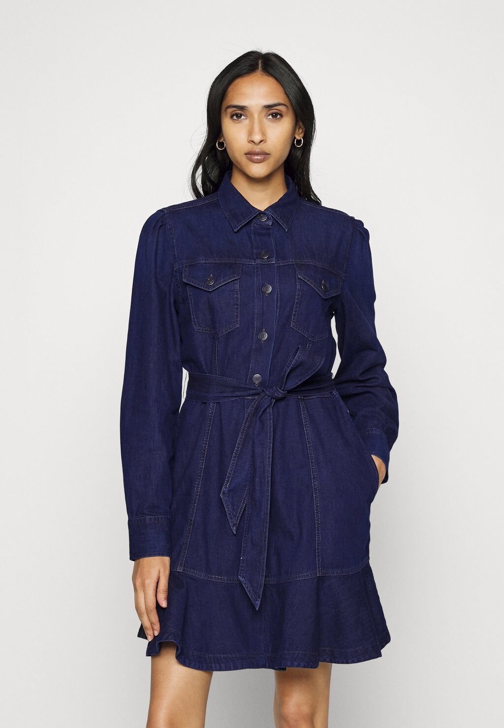

Джинсовое платье Lauren Ralph Lauren, синий деним
