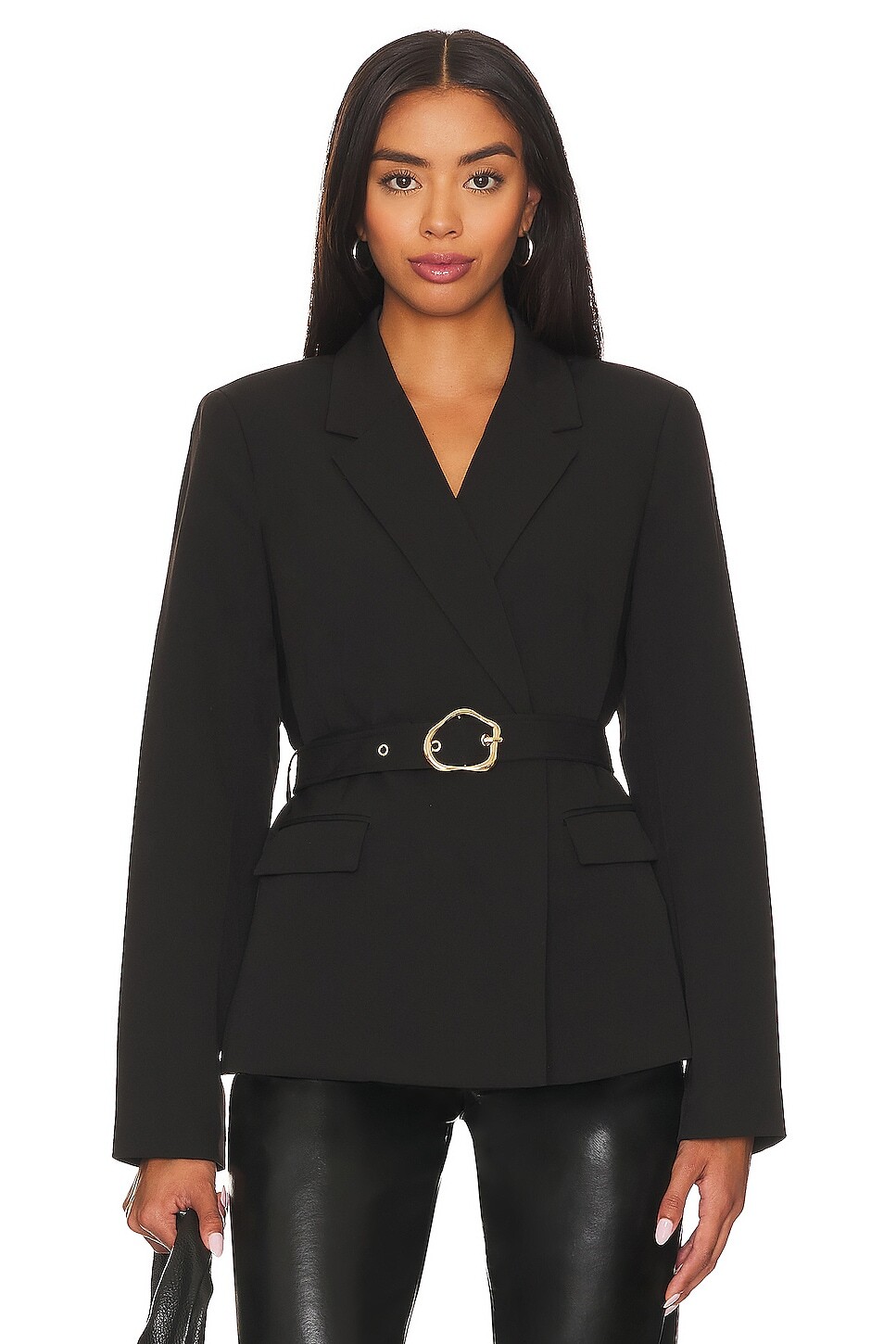 

Блейзер BCBGeneration Belted, черный