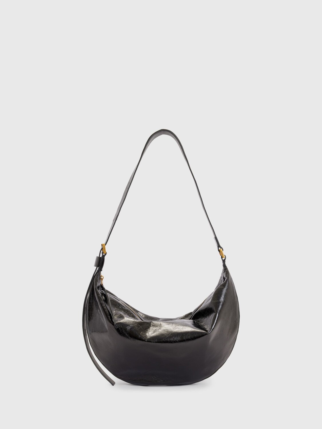 

Сумка через плечо AllSaints Half Moon, черная
